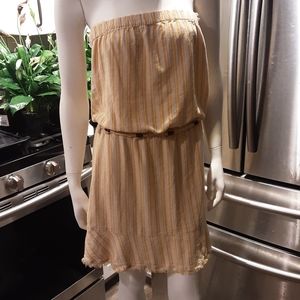 cloth & stone Bella Stripe Strapless Dress